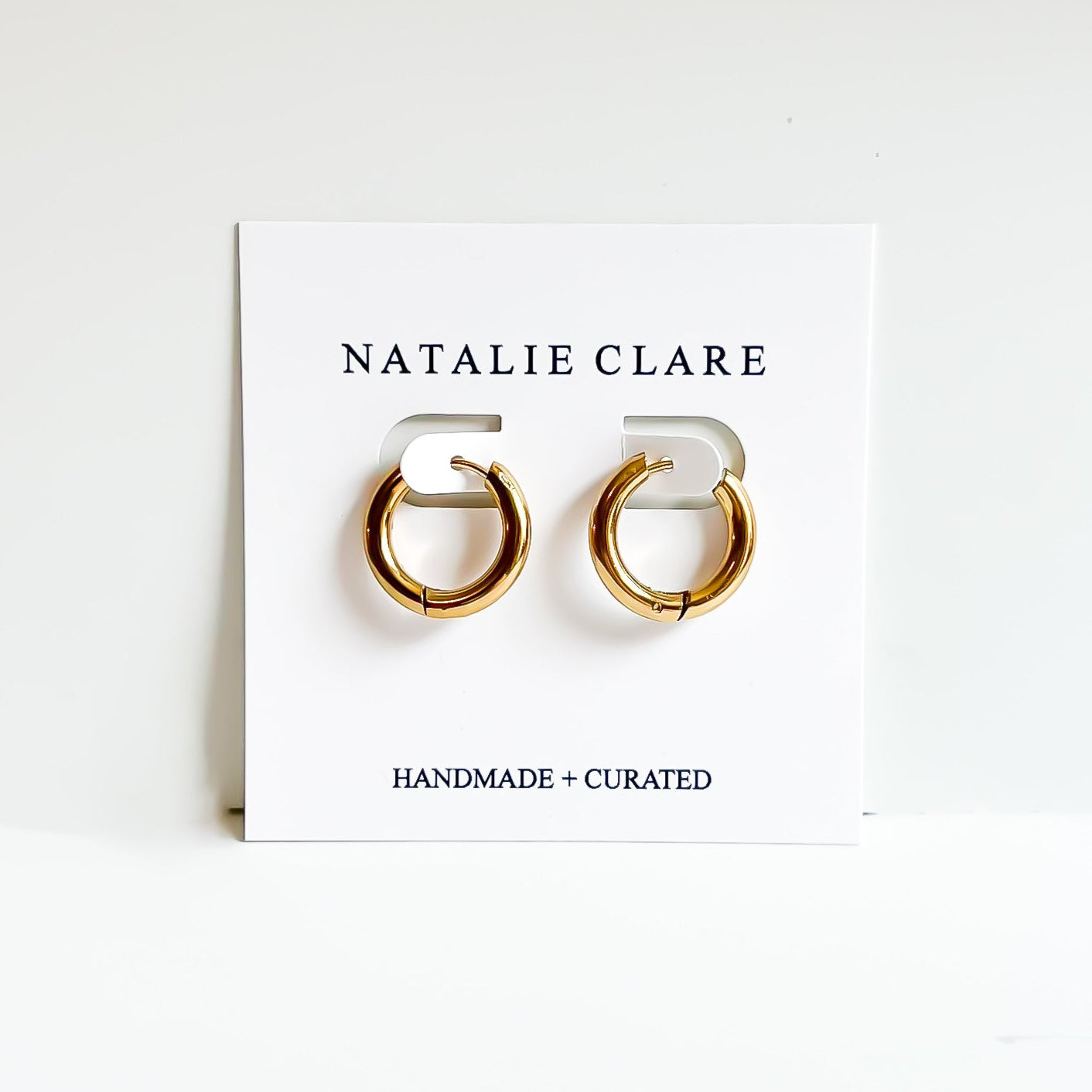 Gold Infinity Hoop
