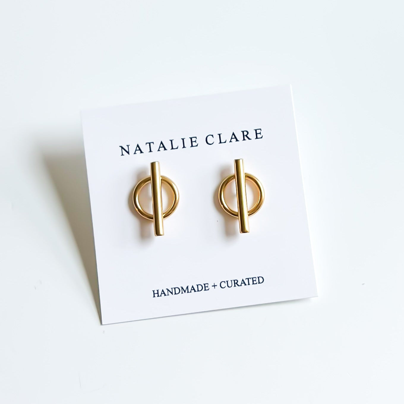 The Horizon Stud Earrings