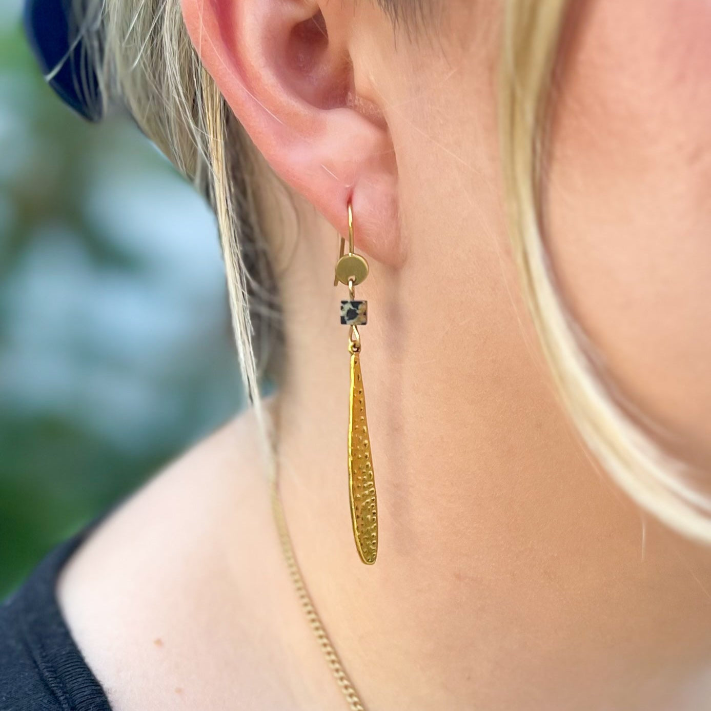 Dragonfly Wing Earring