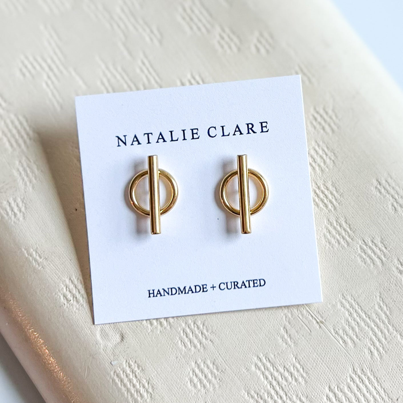 The Horizon Stud Earrings