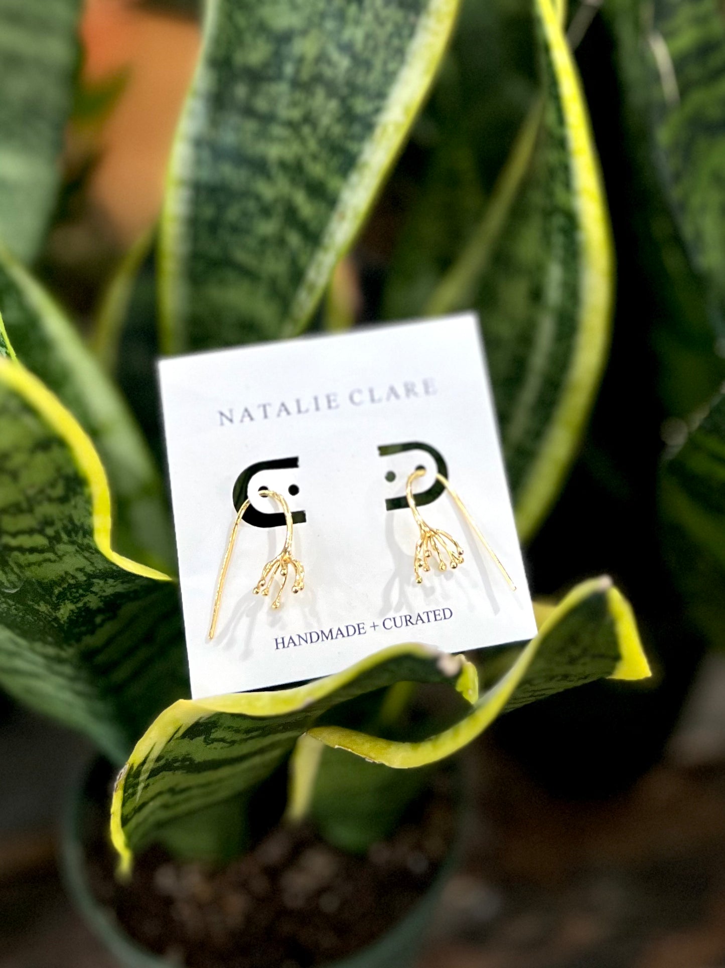Pod Flower Earring