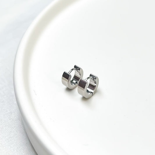Mini Silver Hoops