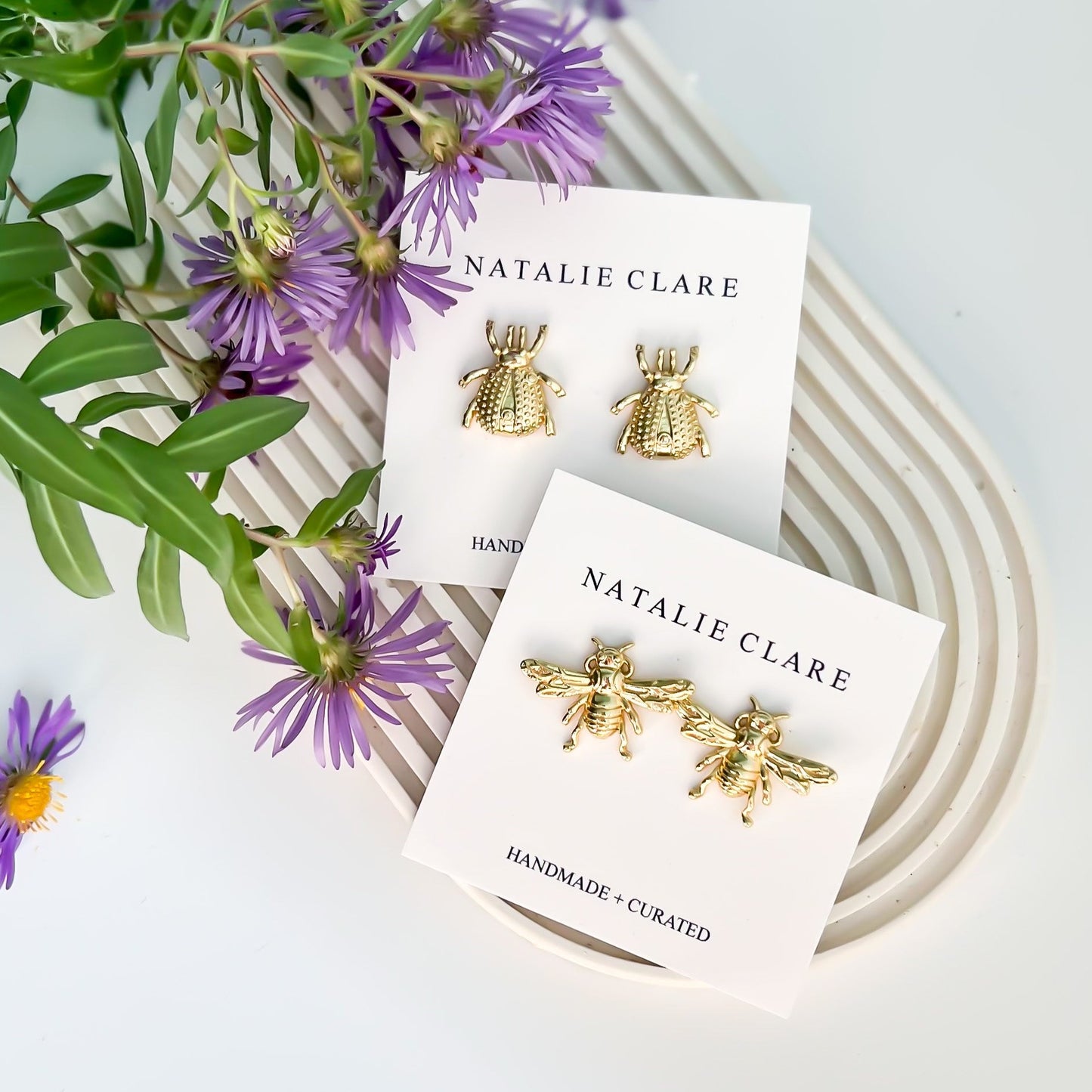 Bumble Bee Studs