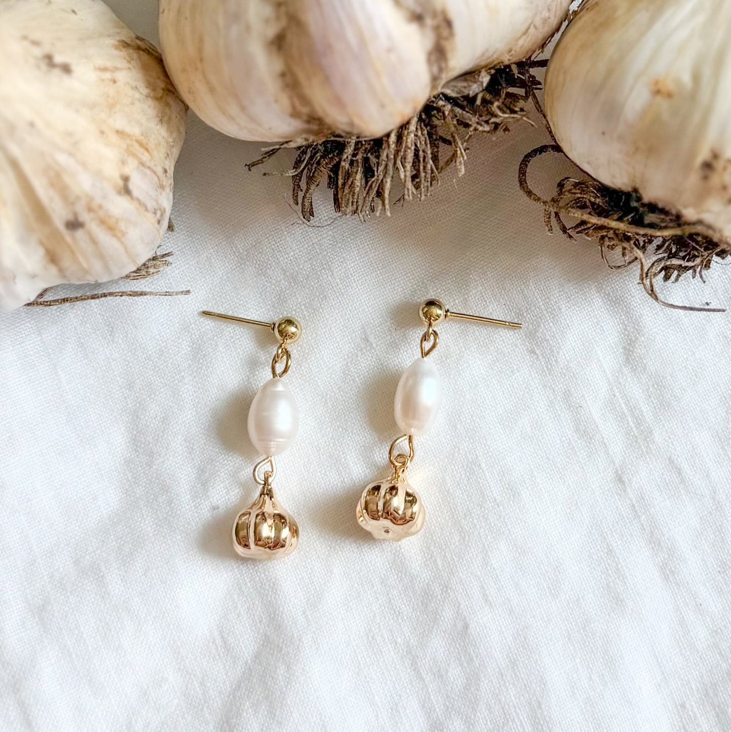 The Garlic Girl Earrings