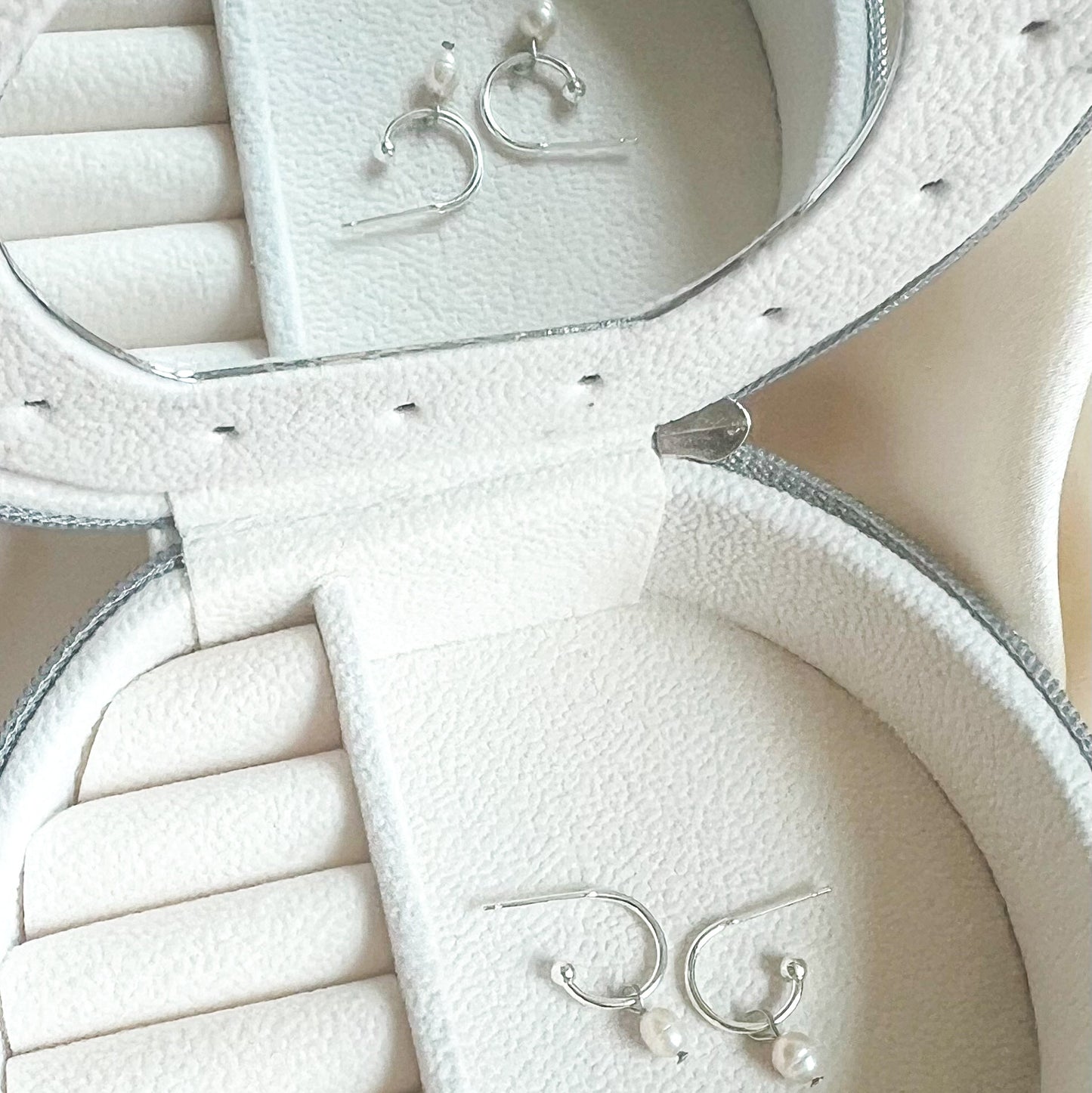 The Silver Chloe Earrings