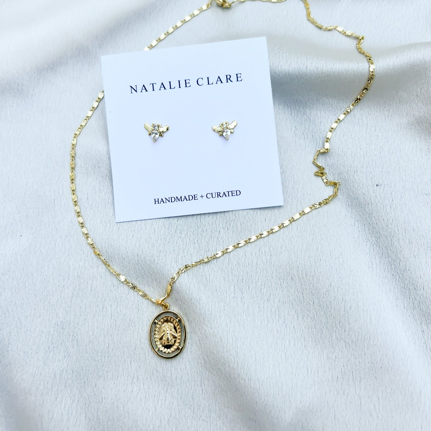 Bee Signet Necklace