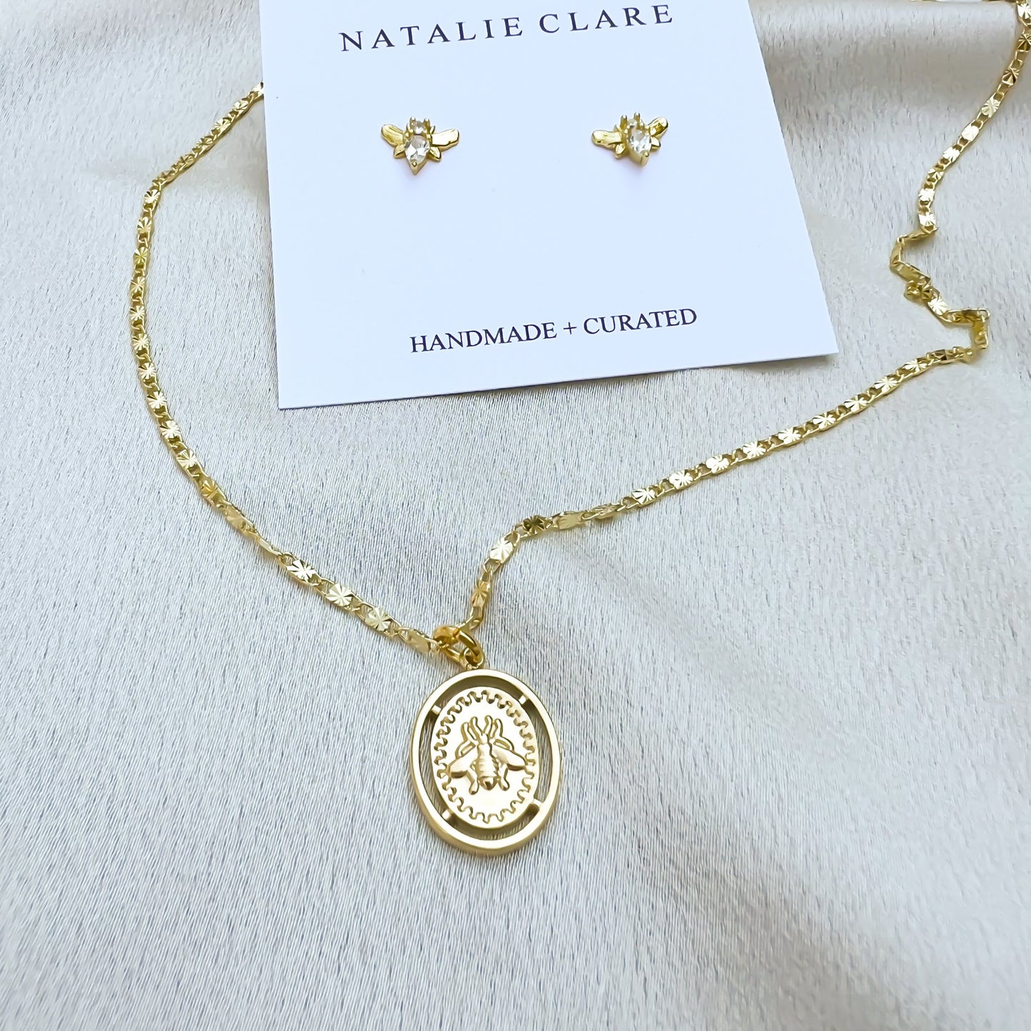 Bee Signet Necklace