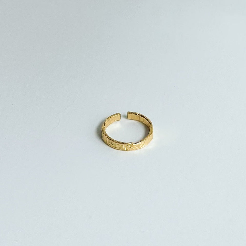 Textured Cuff Ring