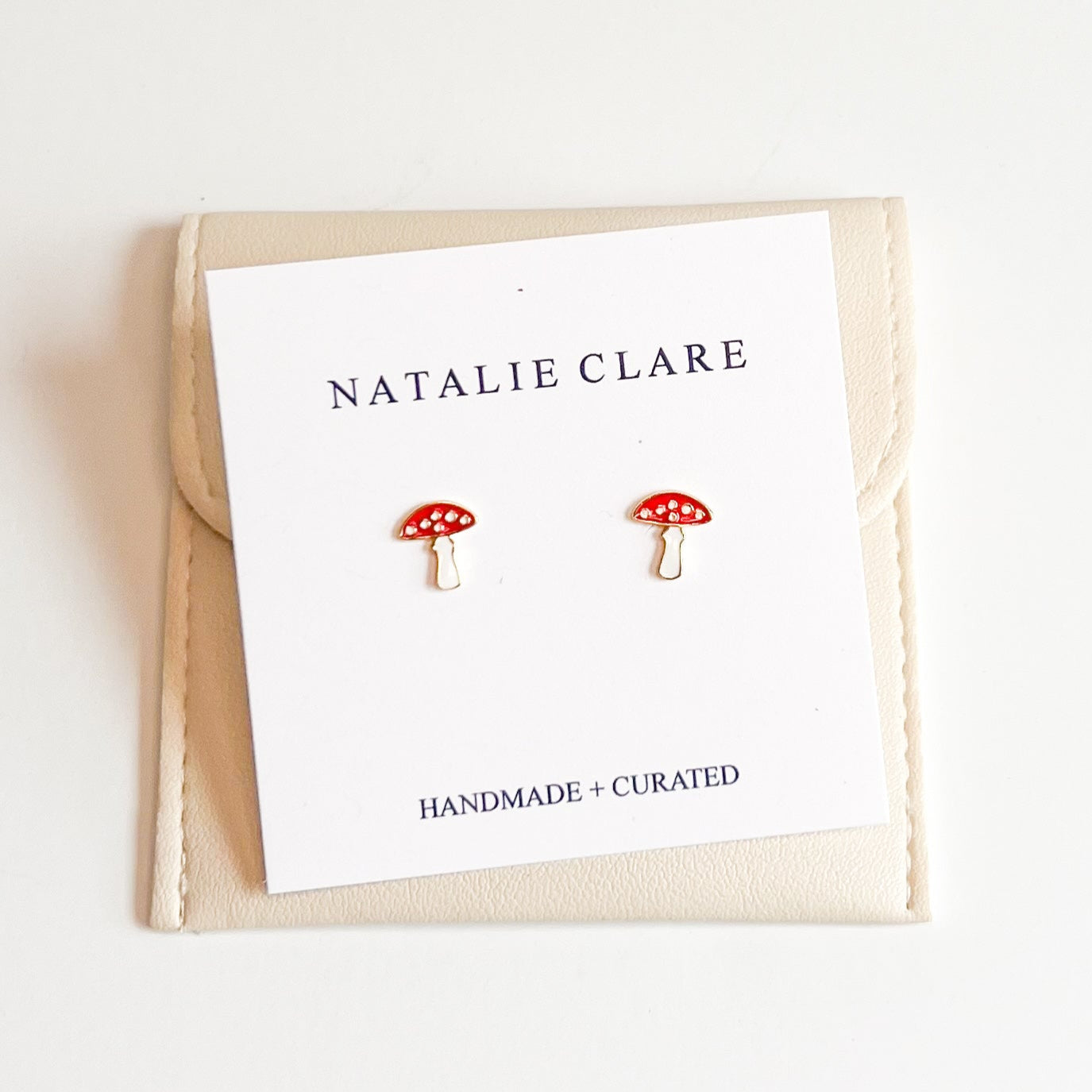 Mushroom Stud Earring