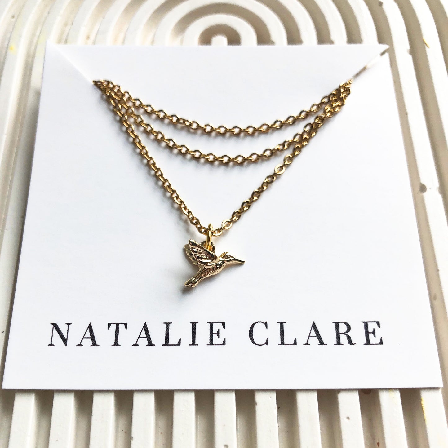 Hummingbird Necklace