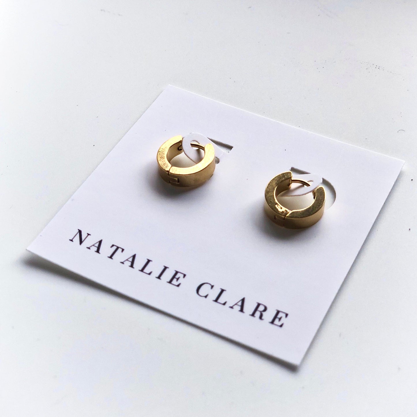 Small Huggie Hoops