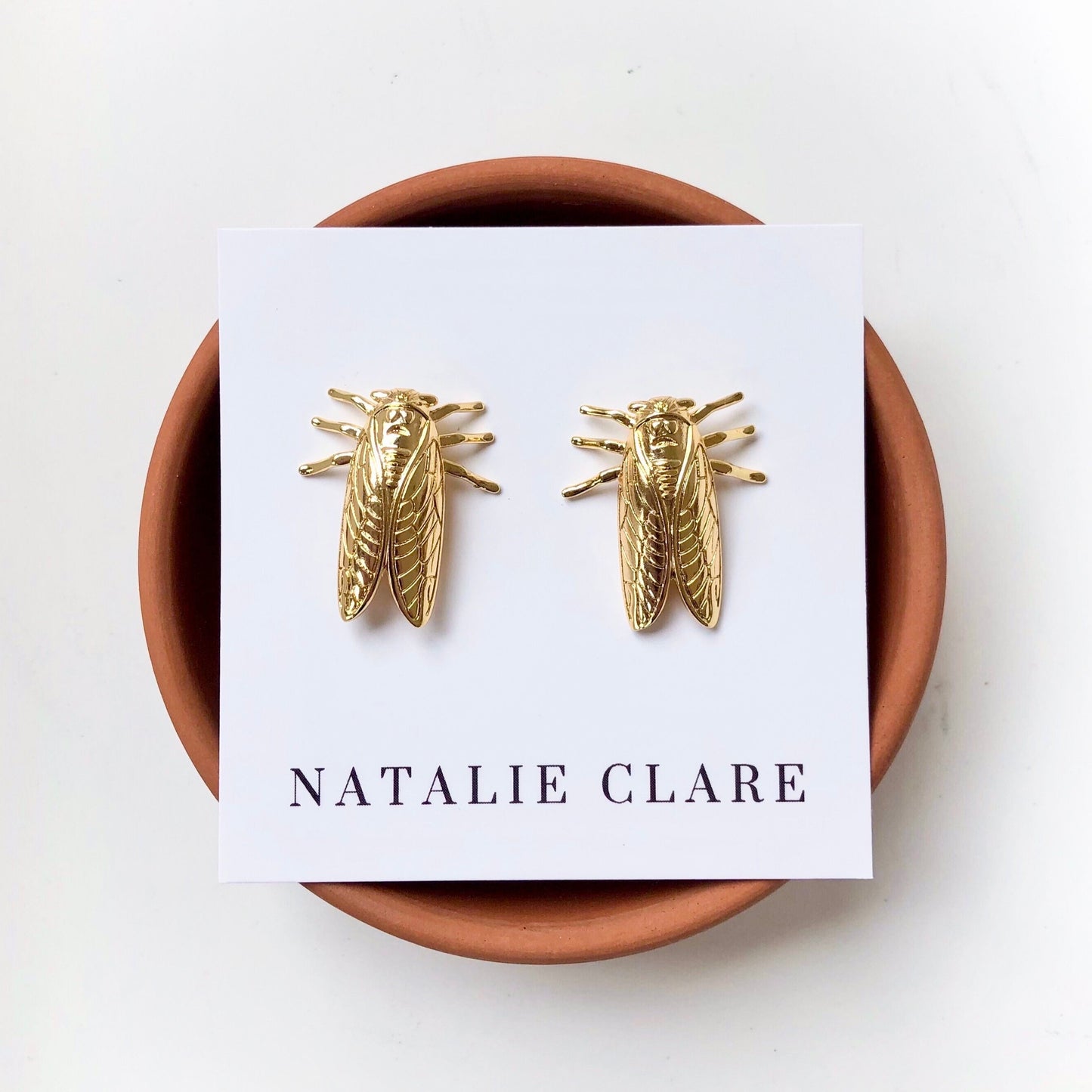 Cicada Earrings