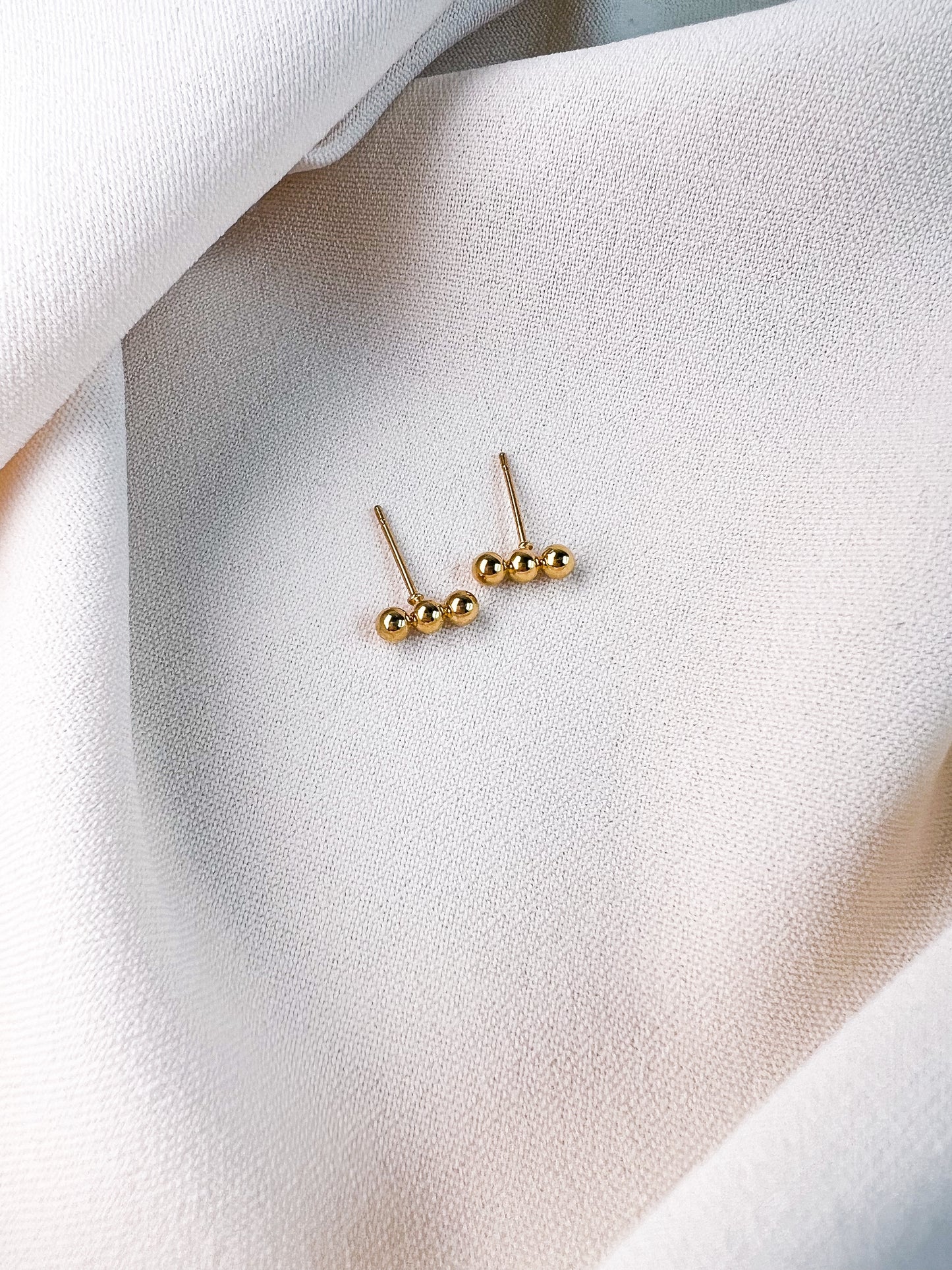 Three Bead Stud