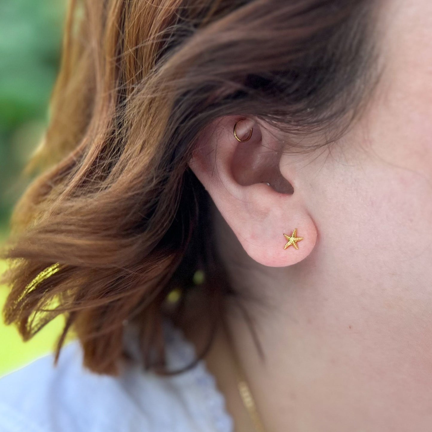Tiny Starfish Studs