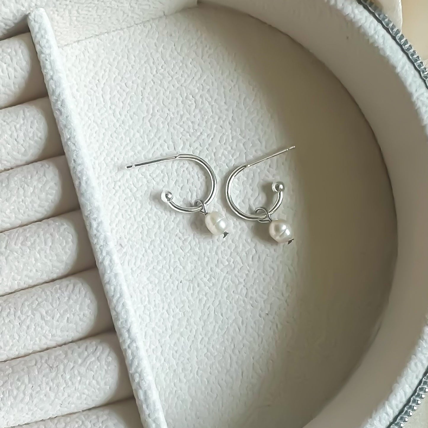 The Silver Chloe Earrings