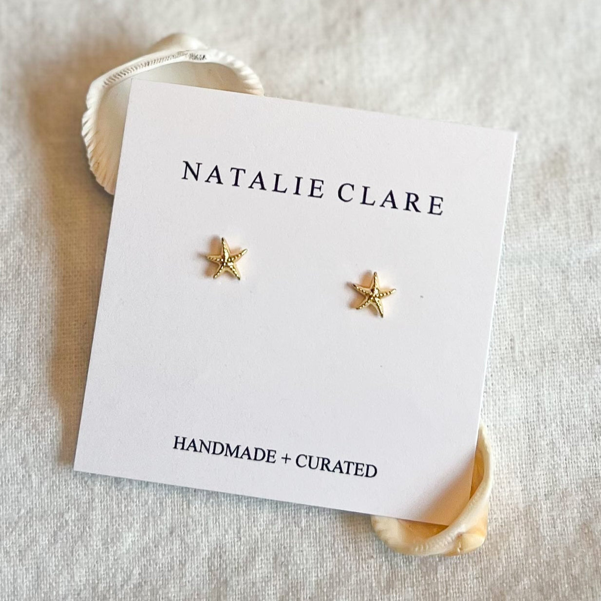 Tiny Starfish Studs