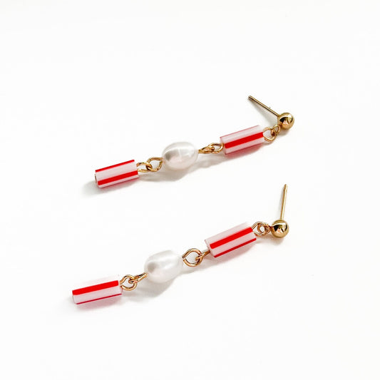 The Candy Cane Earrings