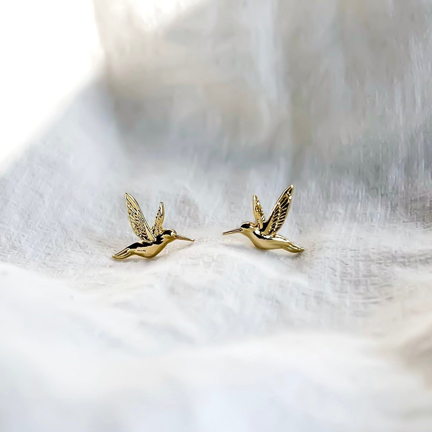 Hummingbird Stud Earrings