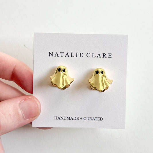 3D Ghost Earrings