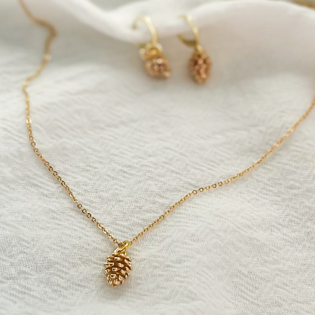 Pinecone Necklace