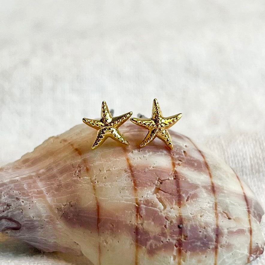 Tiny Starfish Studs
