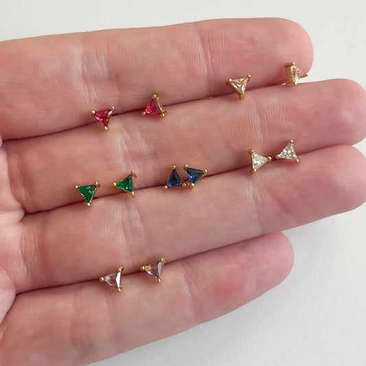 The Gemstone Party Studs