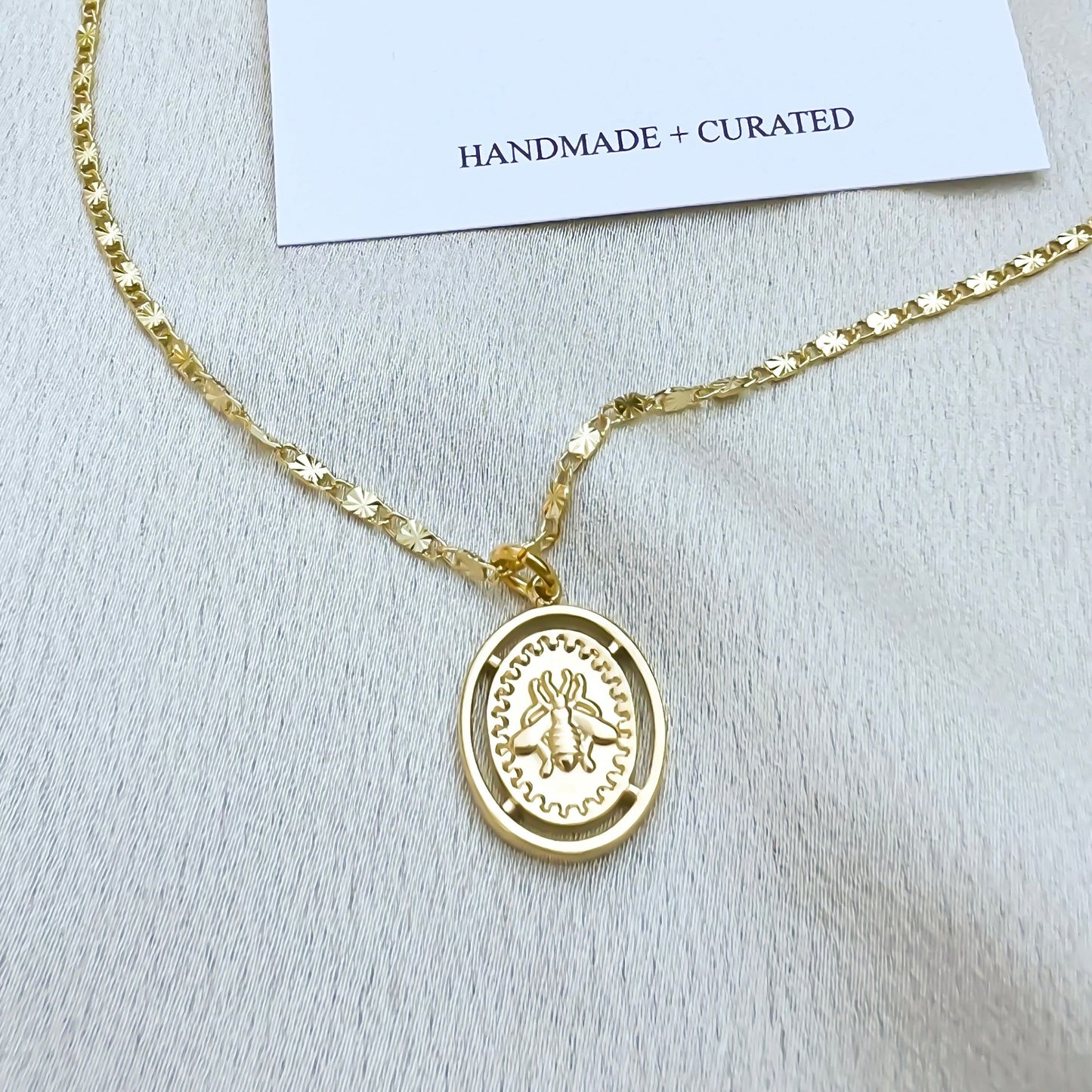 Bee Signet Necklace