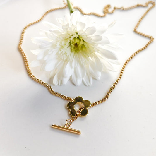 Blossom Clasp Necklace