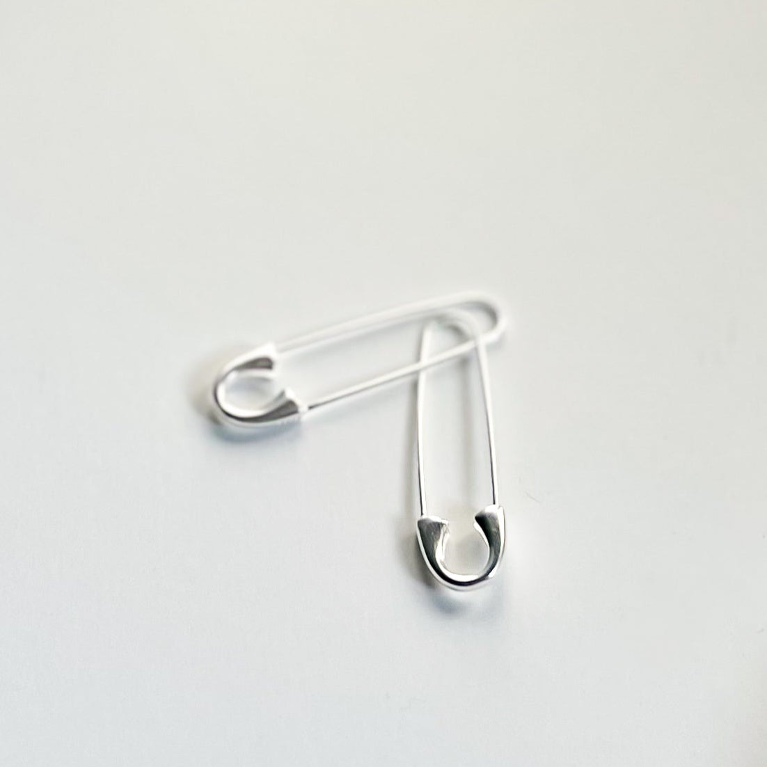 Safety Pin Hoops