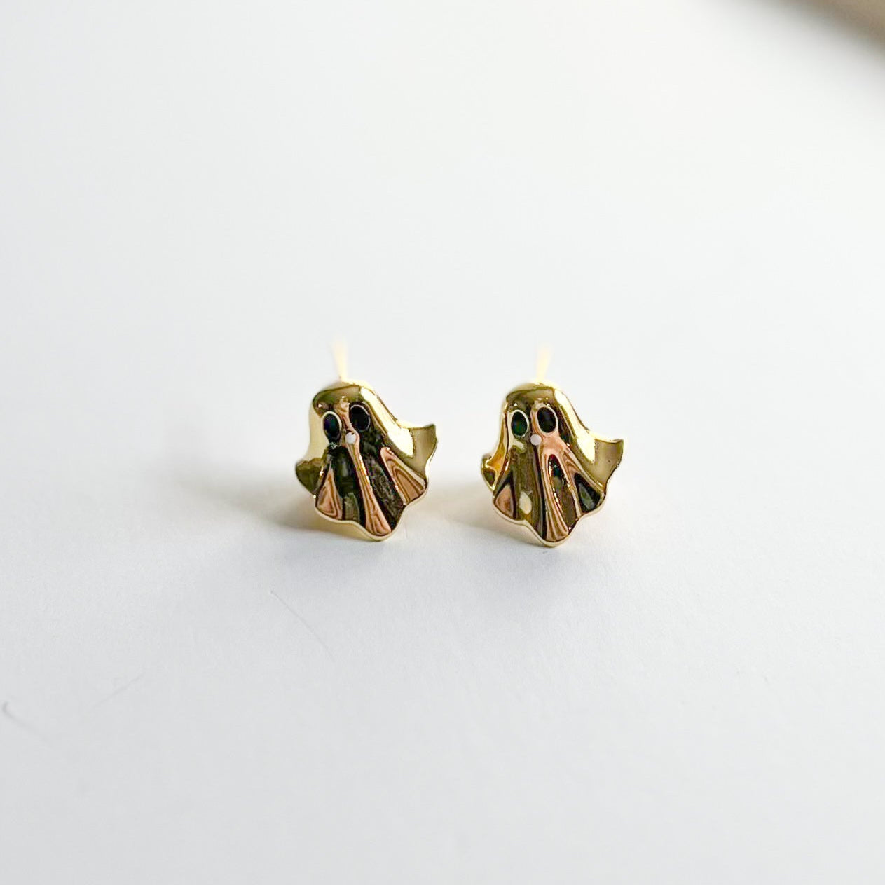 3D Ghost Earrings