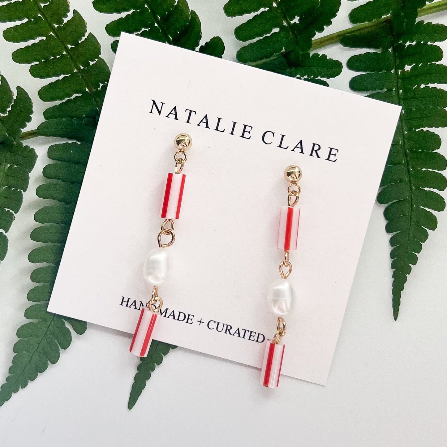 The Candy Cane Earrings