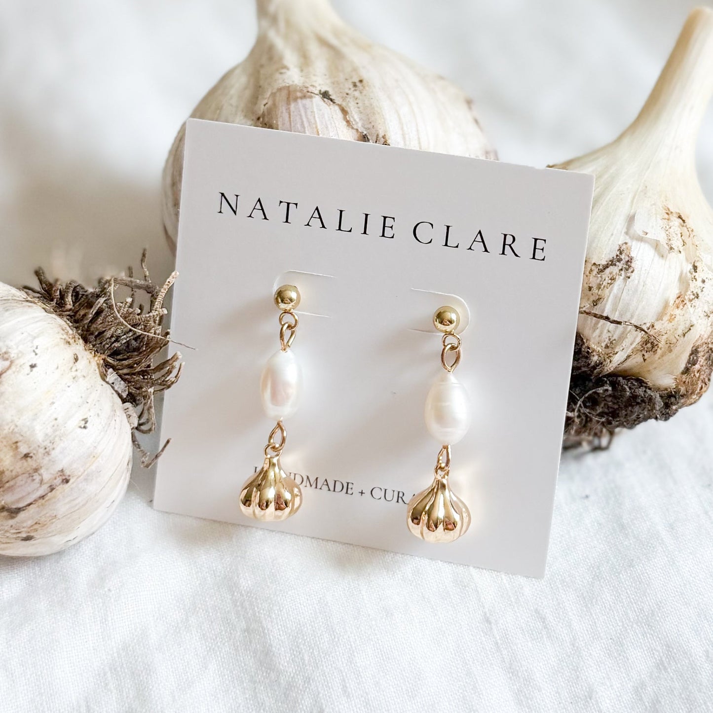 The Garlic Girl Earrings