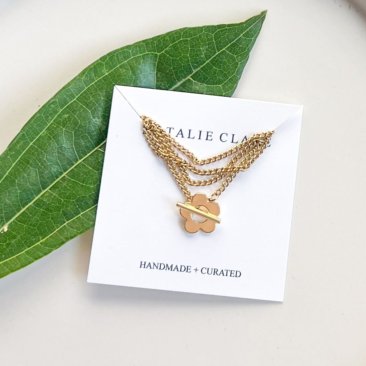 Blossom Clasp Necklace