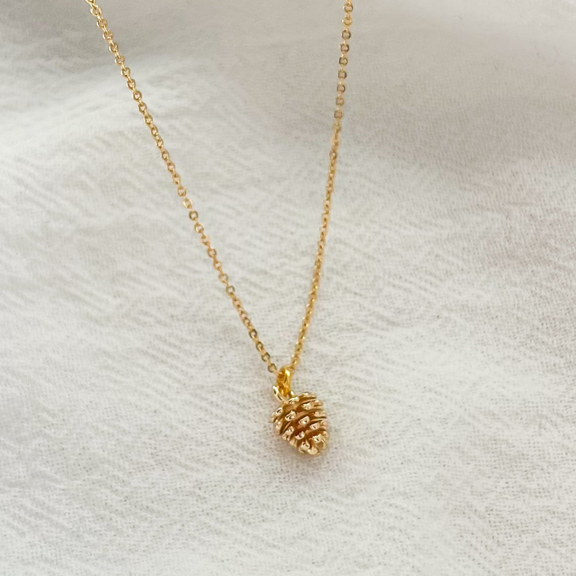 Pinecone Necklace