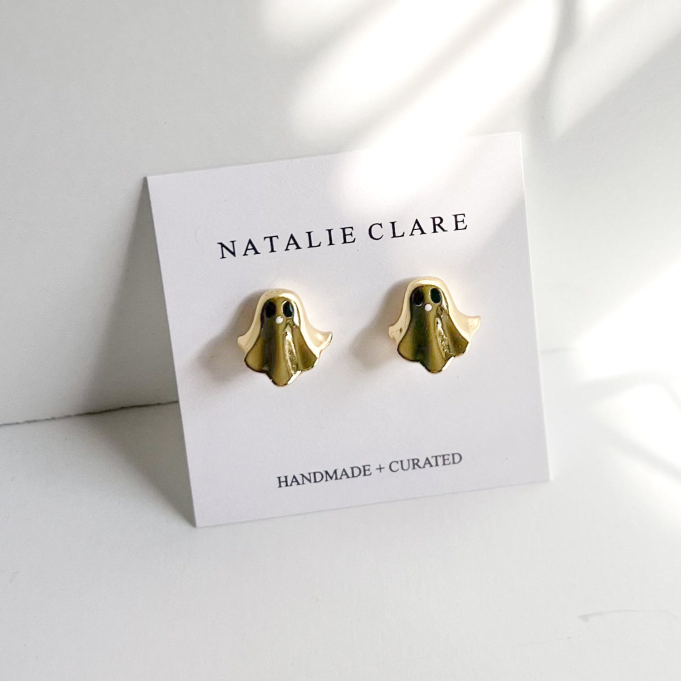 3D Ghost Earrings