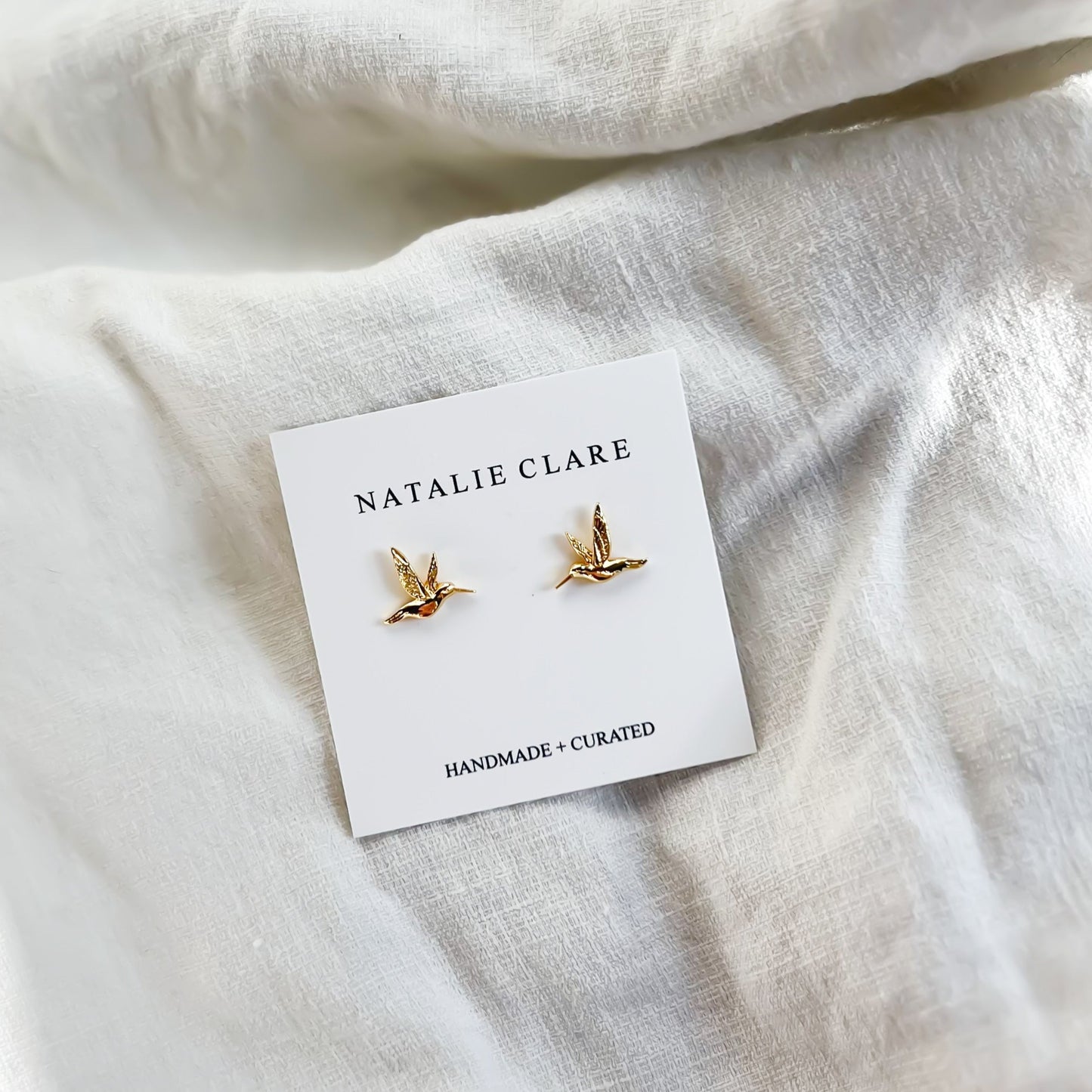 Hummingbird Stud Earrings