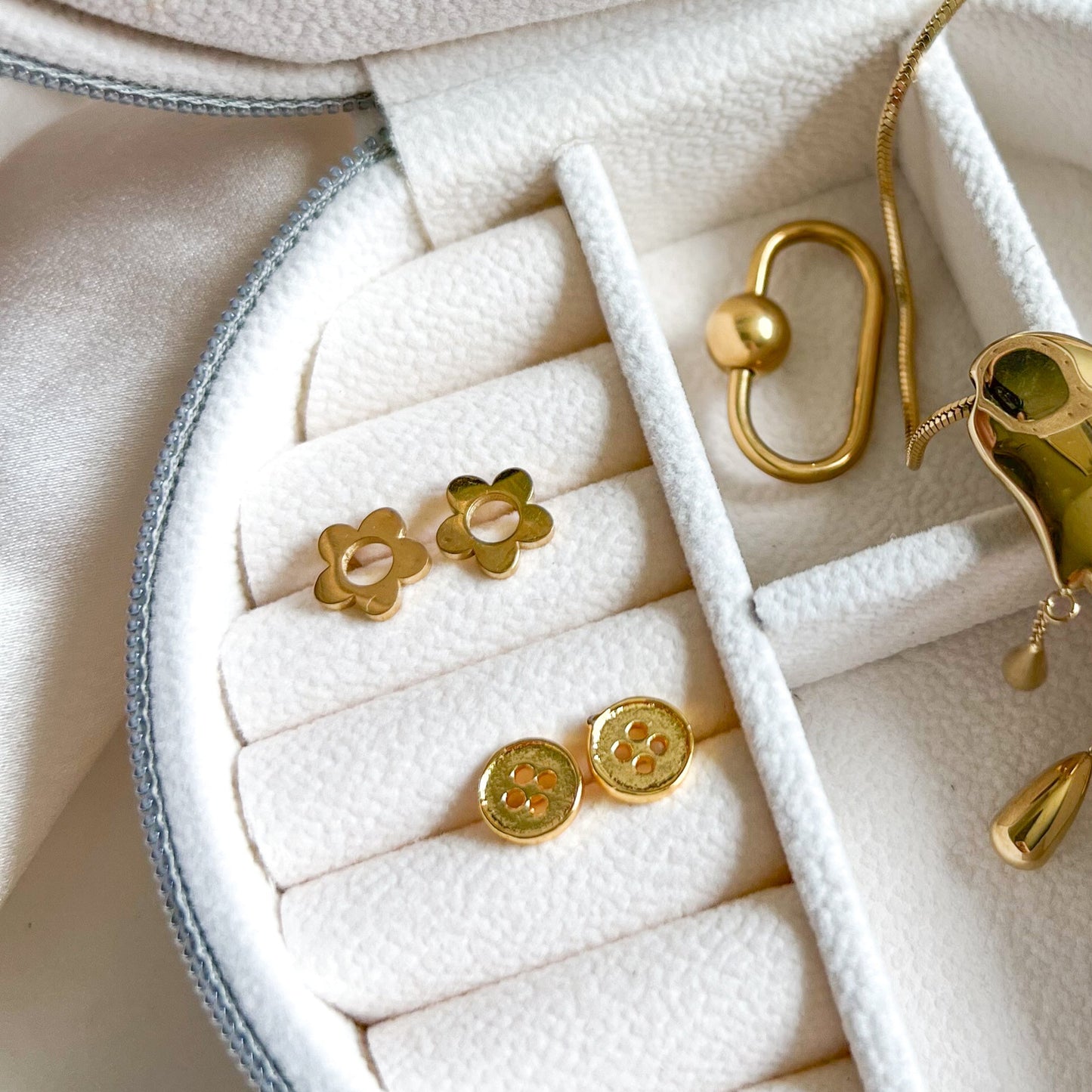 Mini Flower Stud Earrings