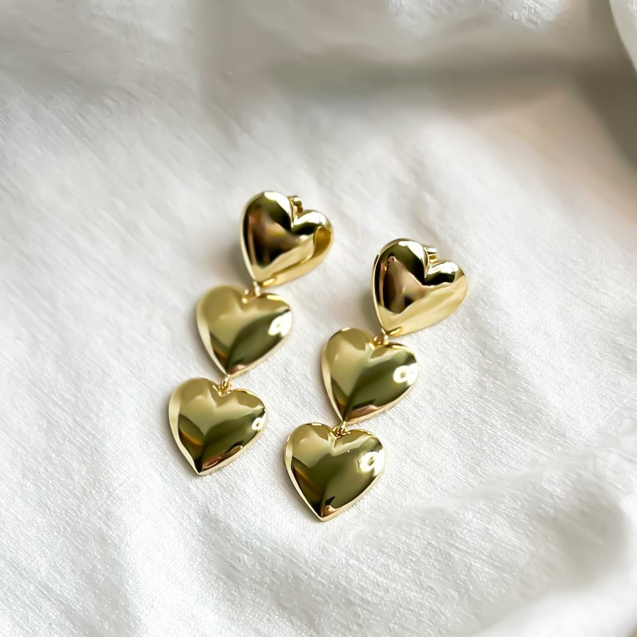 The Barbie Heart Earrings