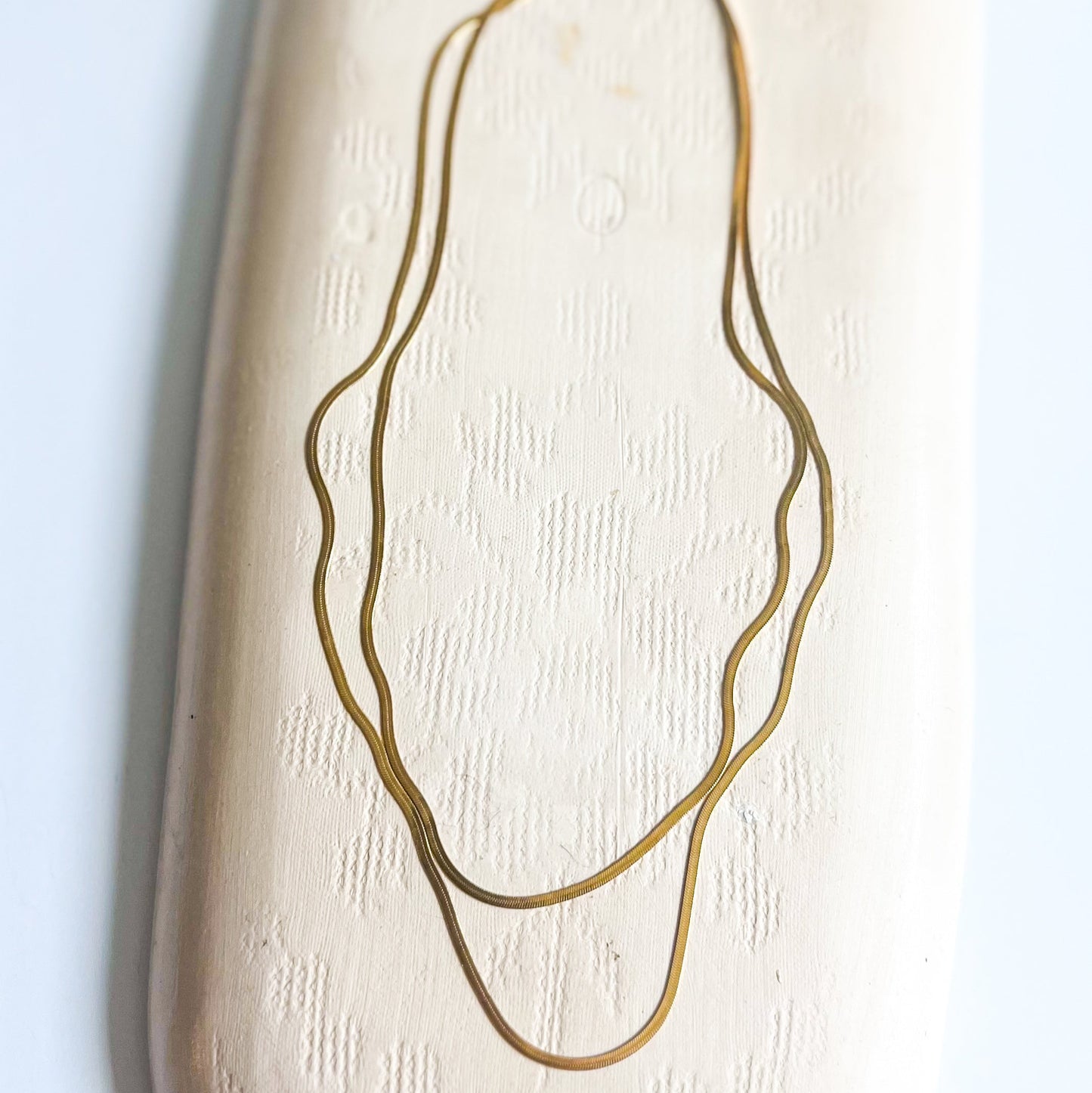 Layered Snake Chain Necklace