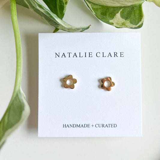 Mini Flower Stud Earrings
