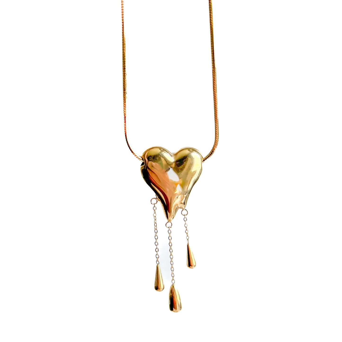 Heart Drip Necklace