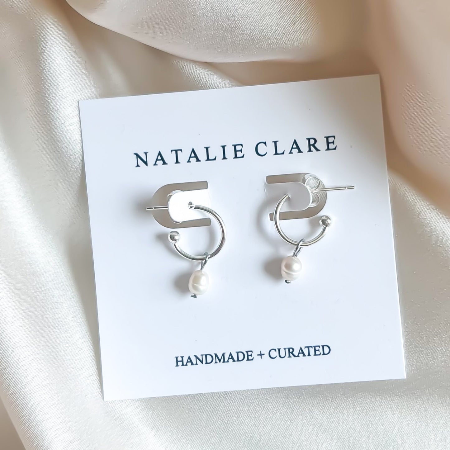 The Silver Chloe Earrings