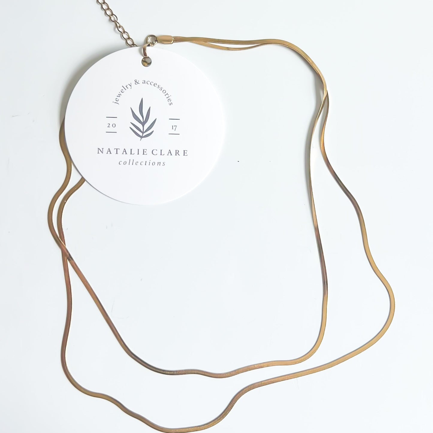 Layered Snake Chain Necklace