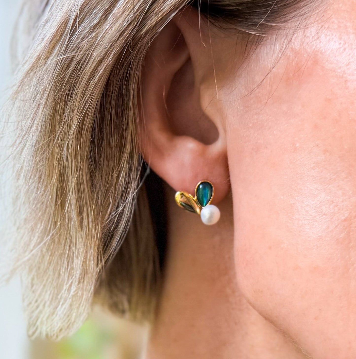Abalone Shell Earring