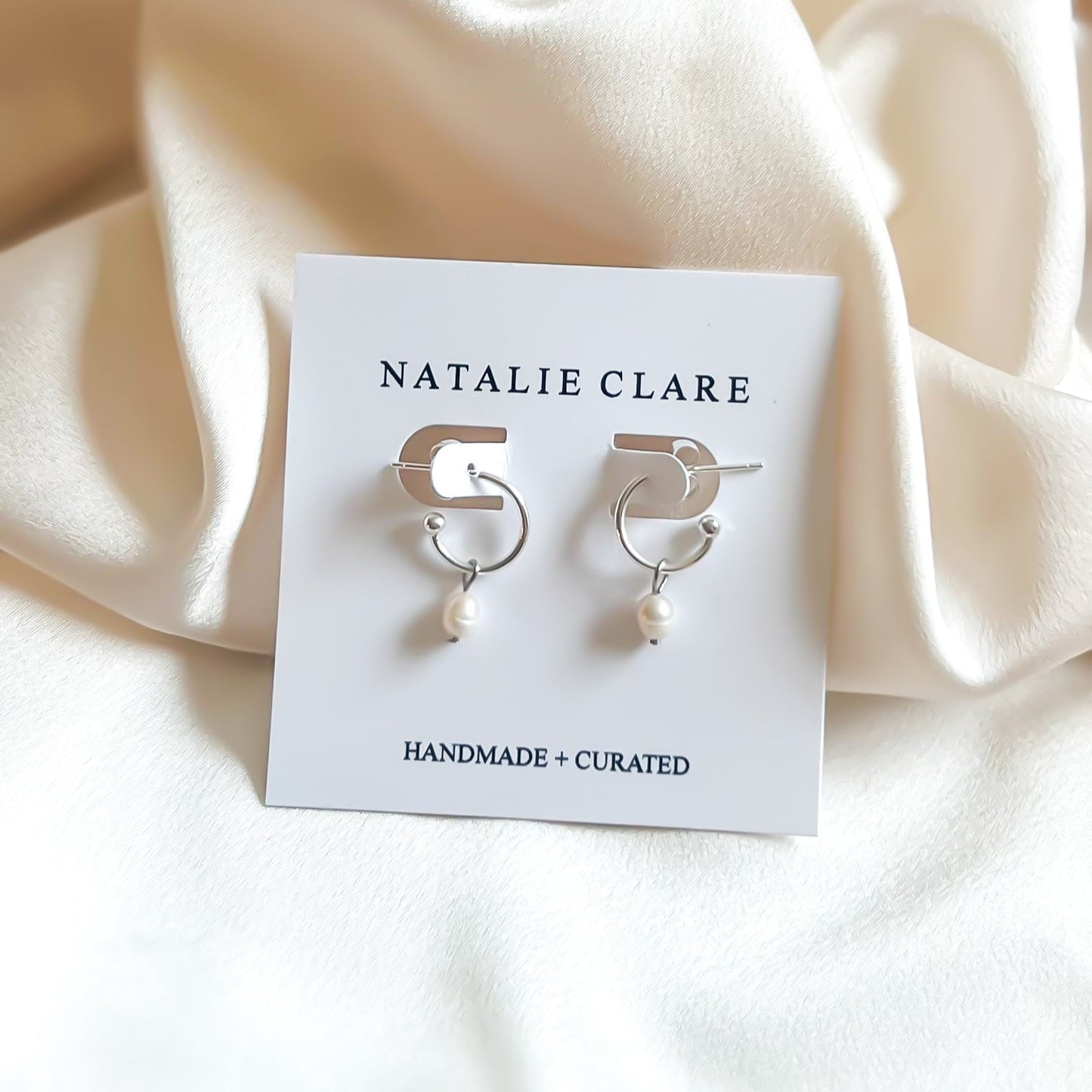 The Silver Chloe Earrings