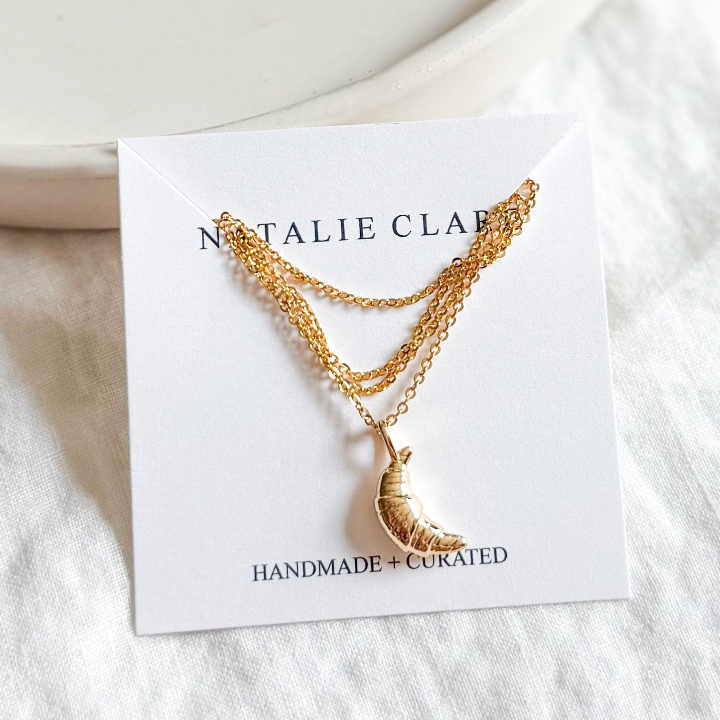 The Croissant Necklace