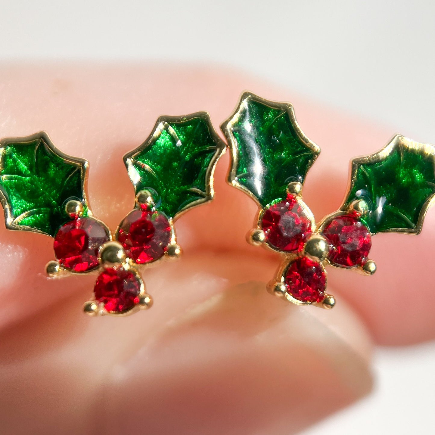 Holly Jolly Studs