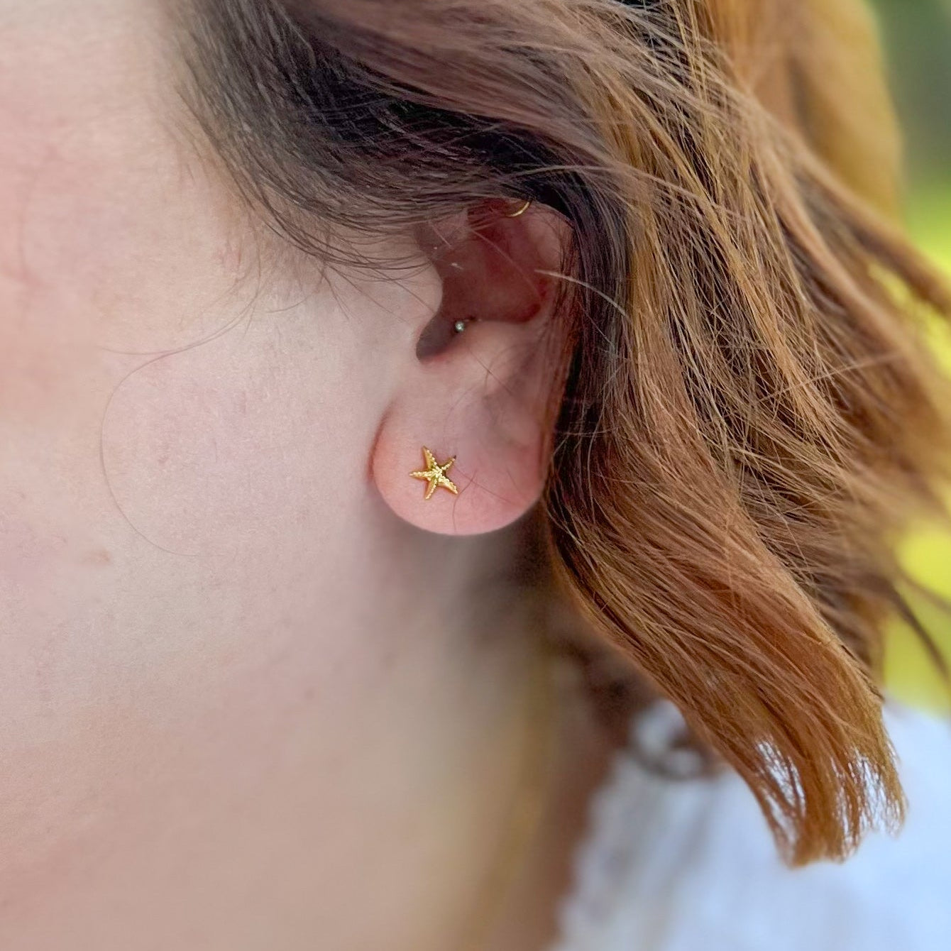 Tiny Starfish Studs