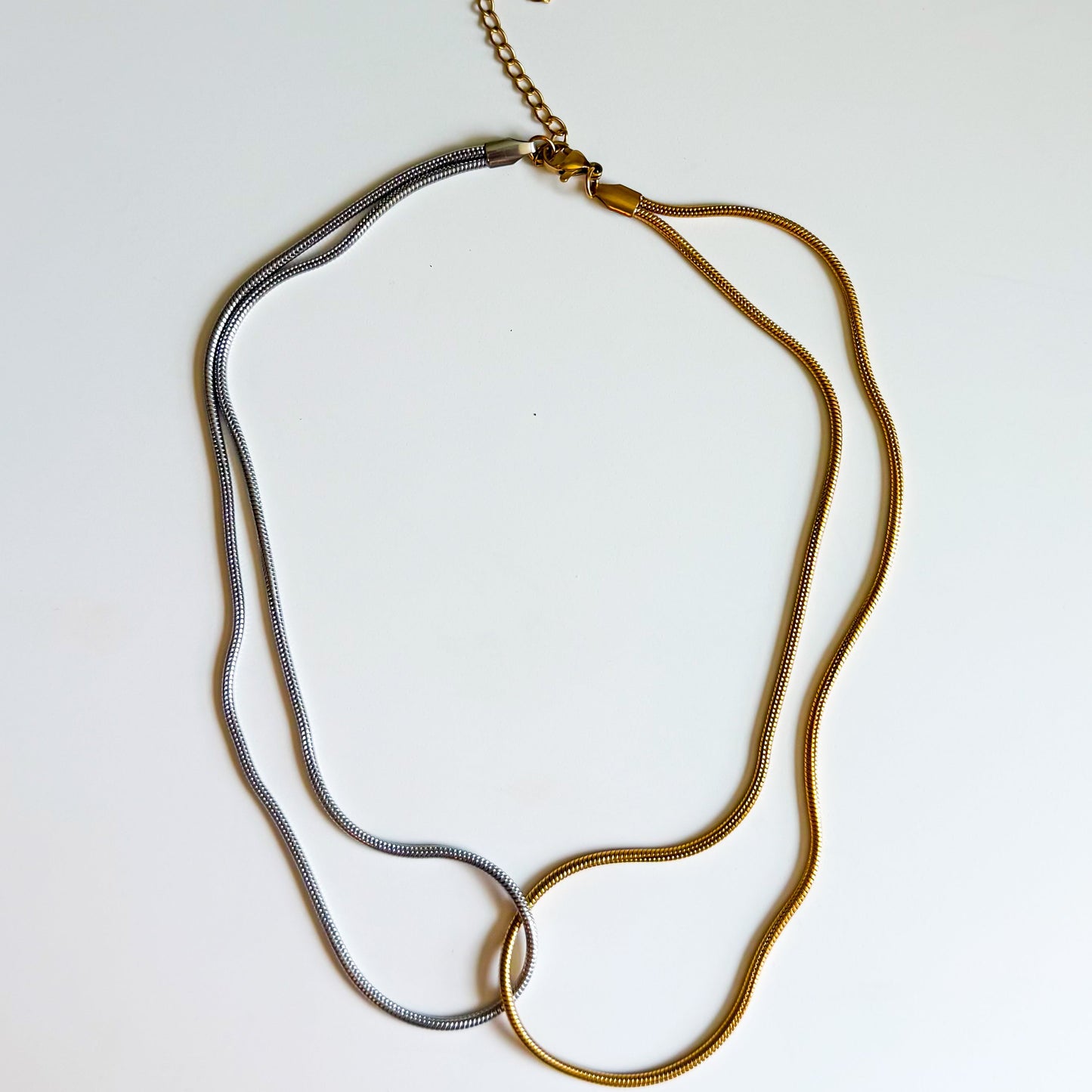 Two Tone Snake Chain