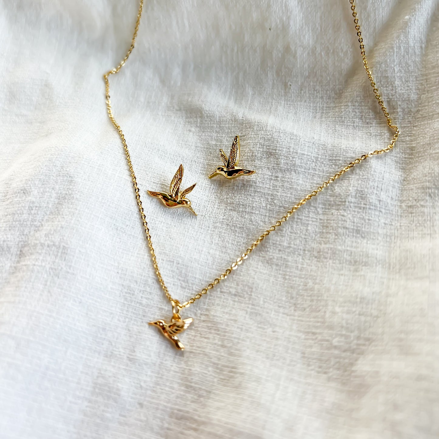 Hummingbird Stud Earrings